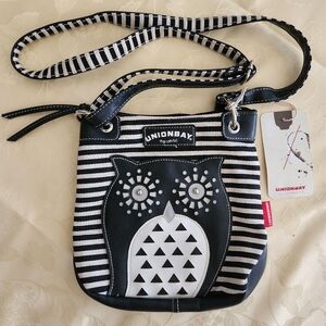 UNIONBAY Crossbody Owl Cotton NWT